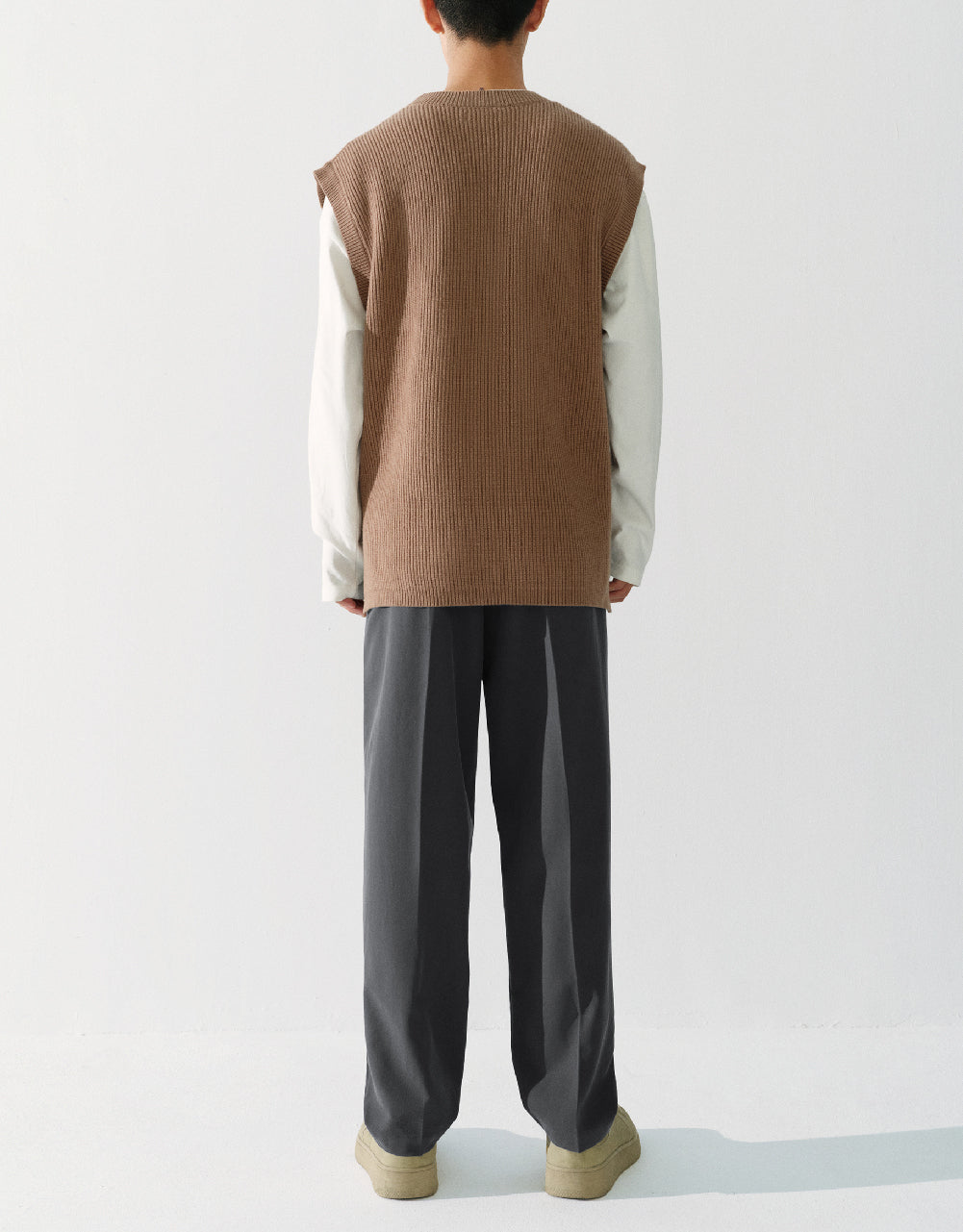 Knitted Carrot Fit Pants