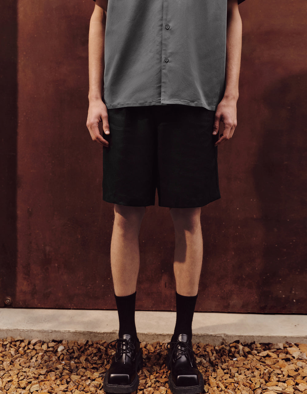 Linen Loose Shorts