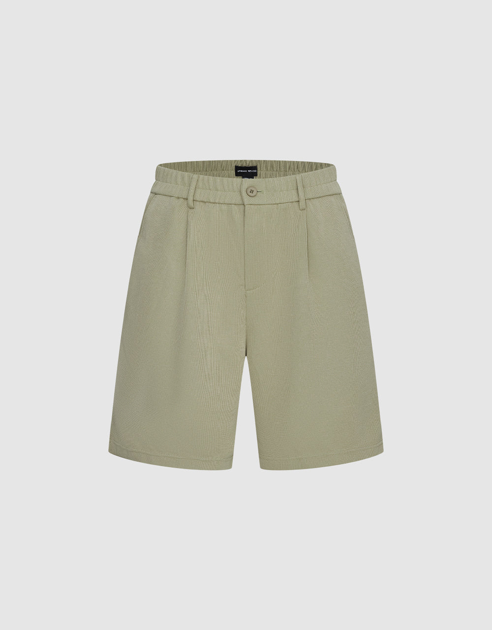 Elastic Waist Oversized Shorts