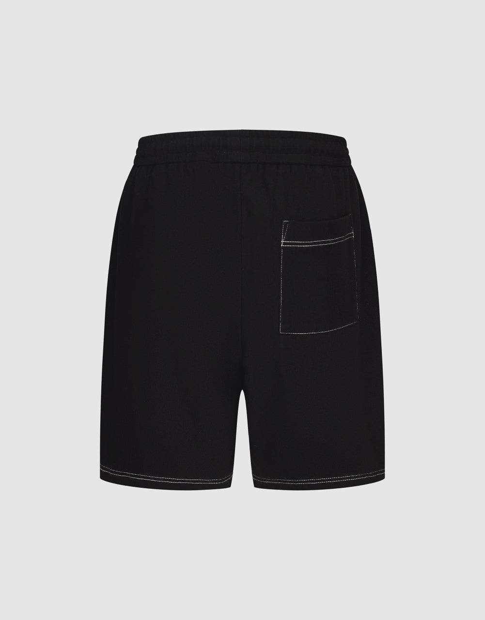 Drawstring Waist Oversized Shorts