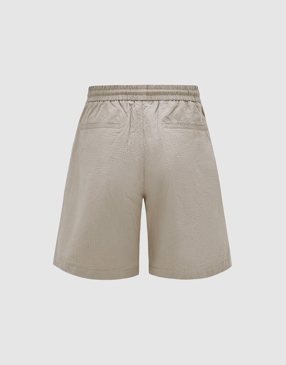 Drawstring Waist Shorts