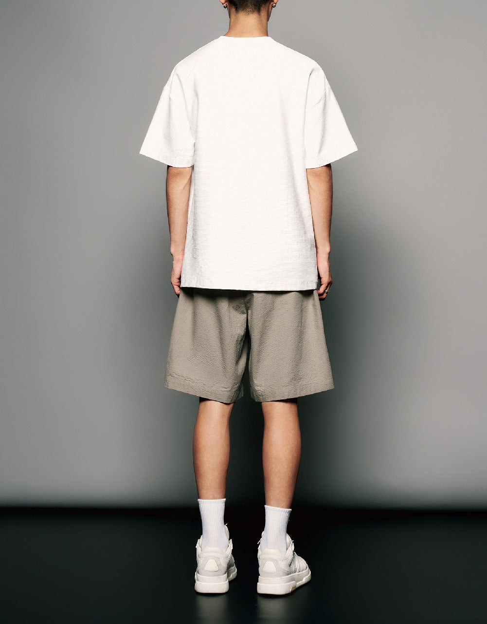 Drawstring Waist Shorts