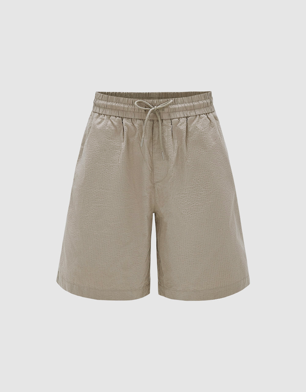 Drawstring Waist Shorts