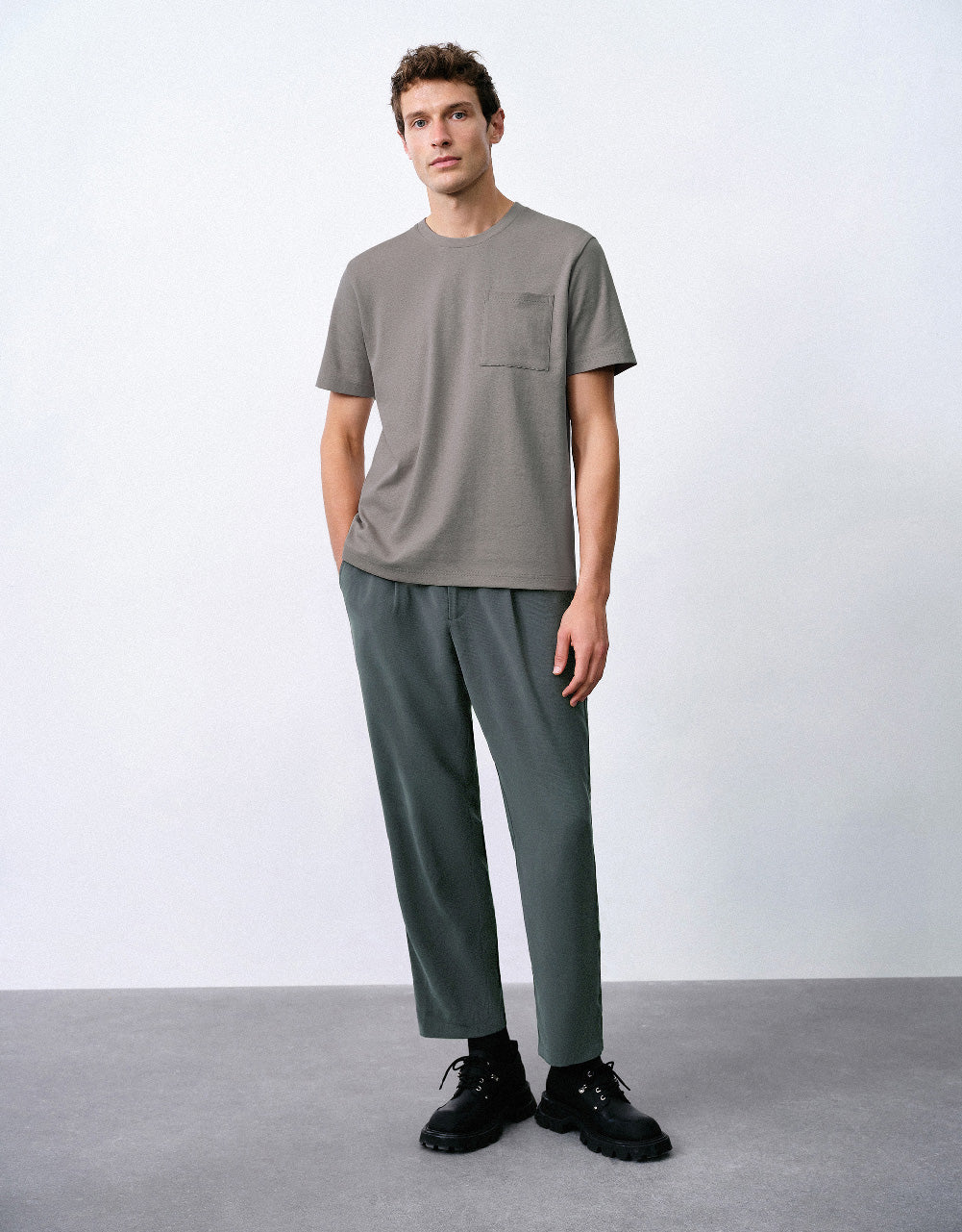 Loose Straight Pants