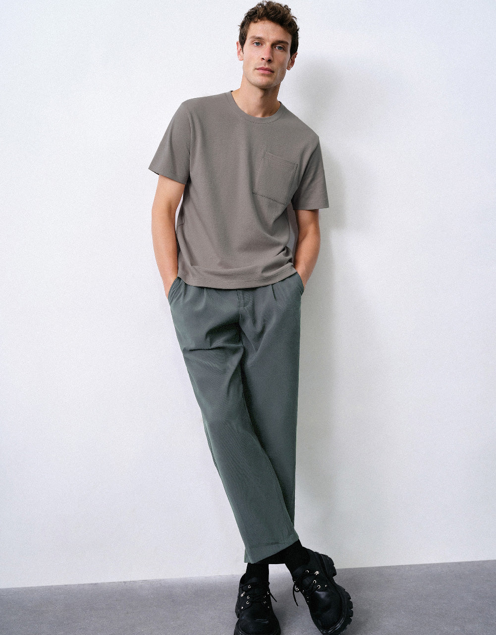 Loose Straight Pants