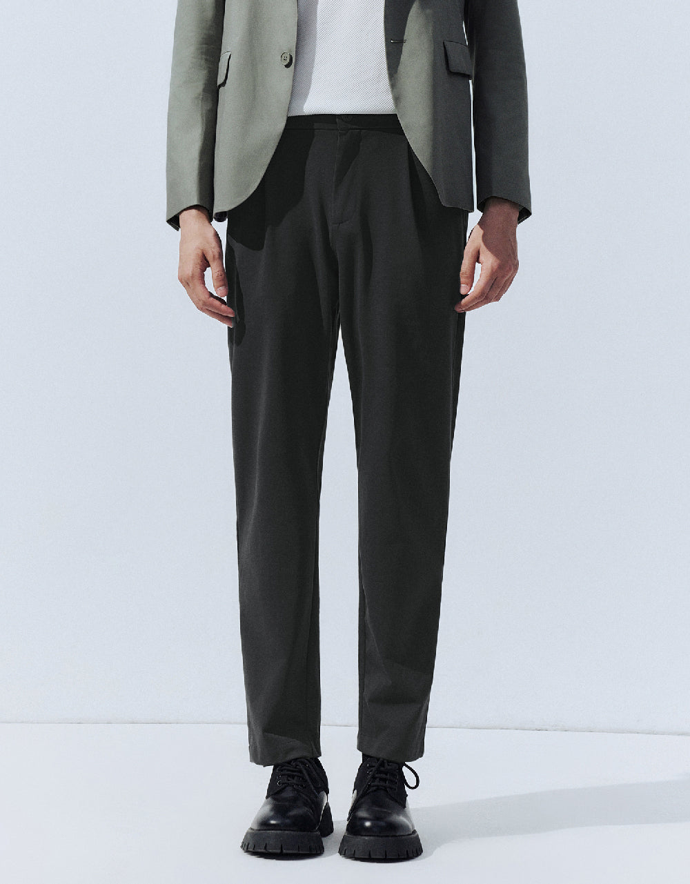 Knitted Straight Pants