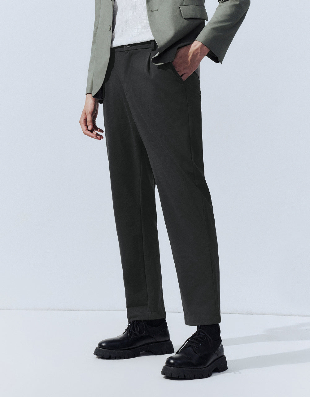 Knitted Straight Pants