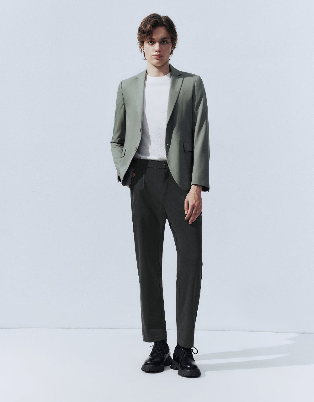 Knitted Straight Pants