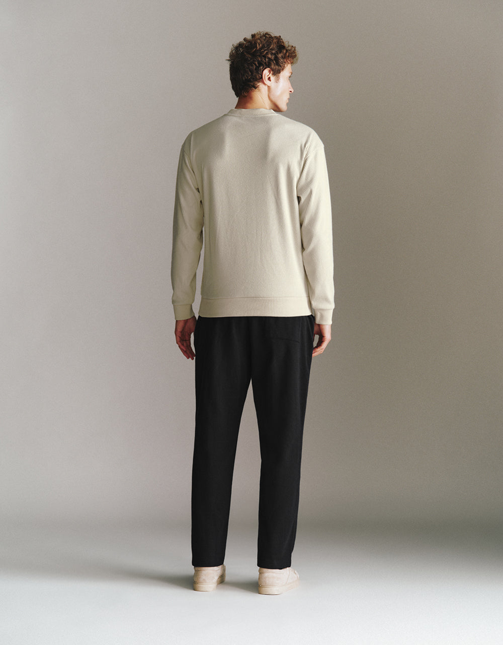Knitted Carrot Fit Pants