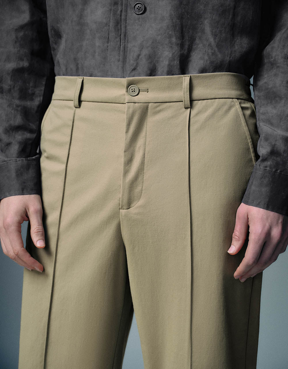 Knitted Carrot Fit Pants