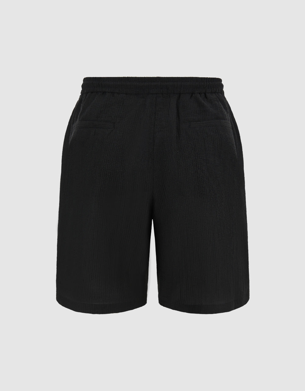 Drawstring Waist Loose Shorts