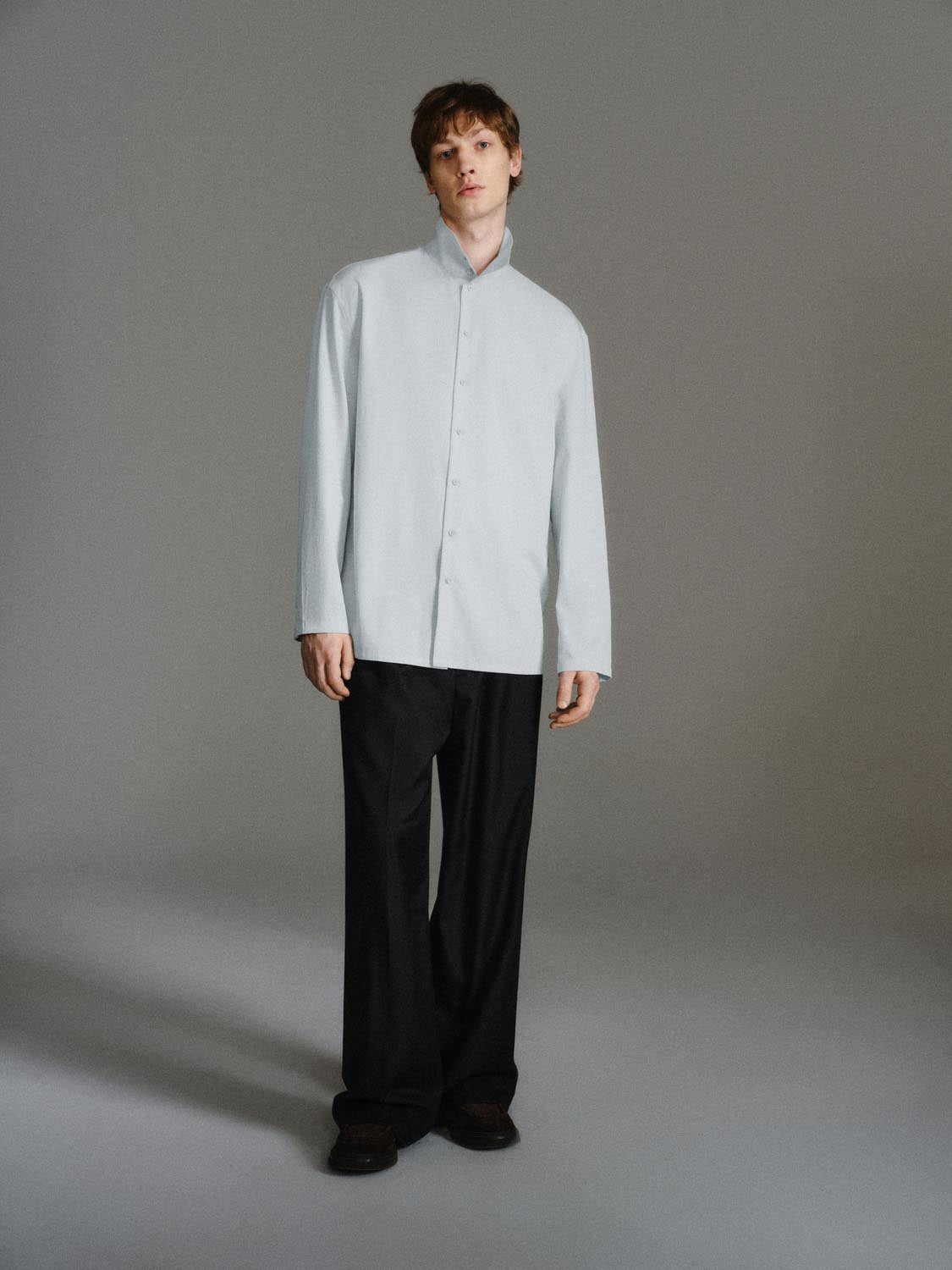 Tailored Pleated Wide Leg Pants