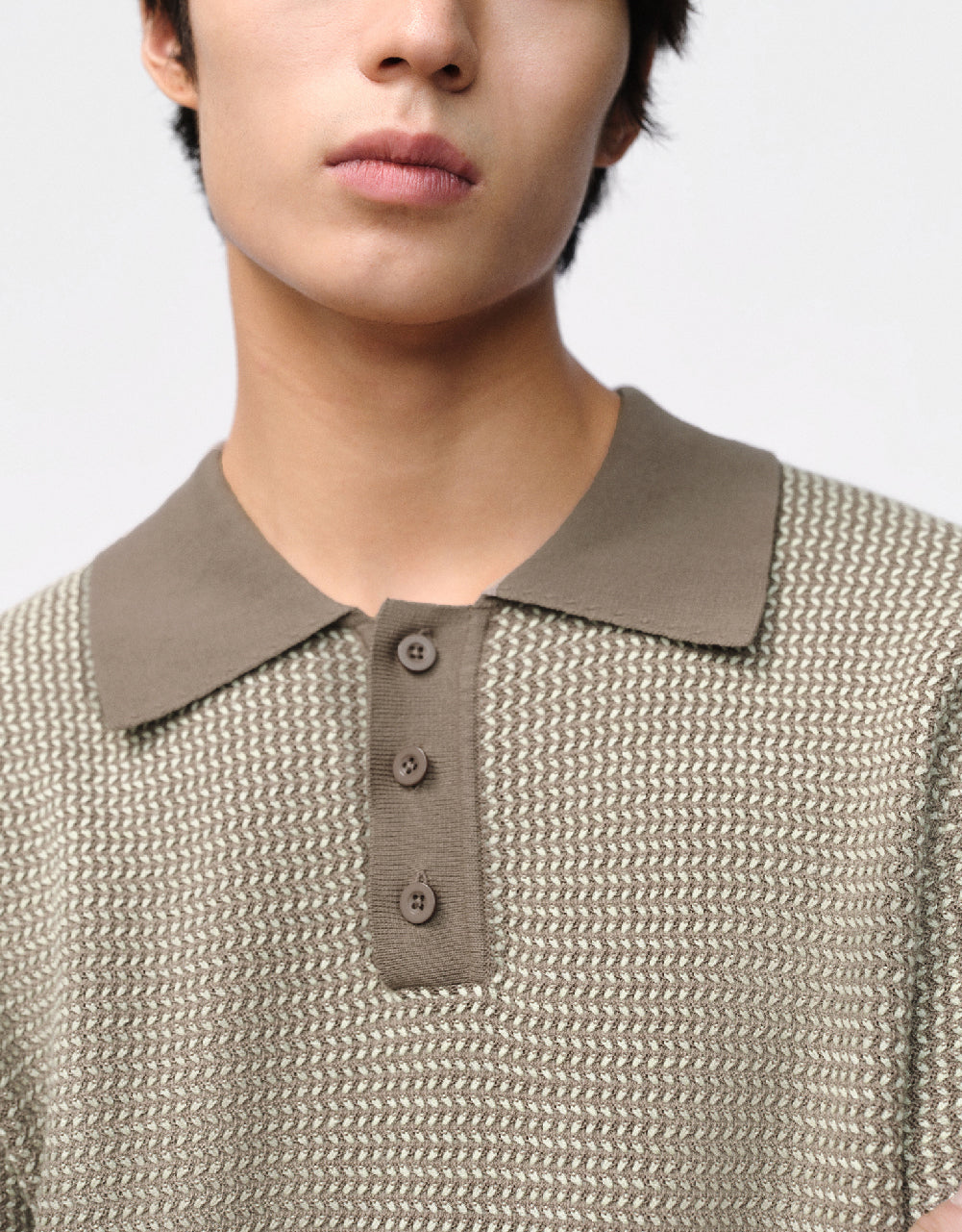 Straight Knitted T-Shirt