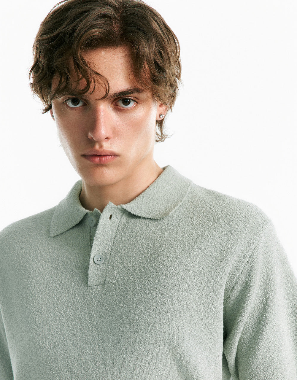 Knitted Polo T-Shirt