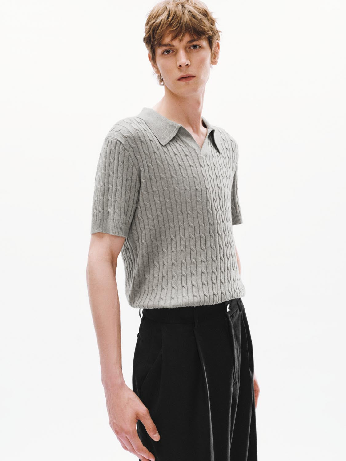 Short Sleeve Knitted T-Shirts