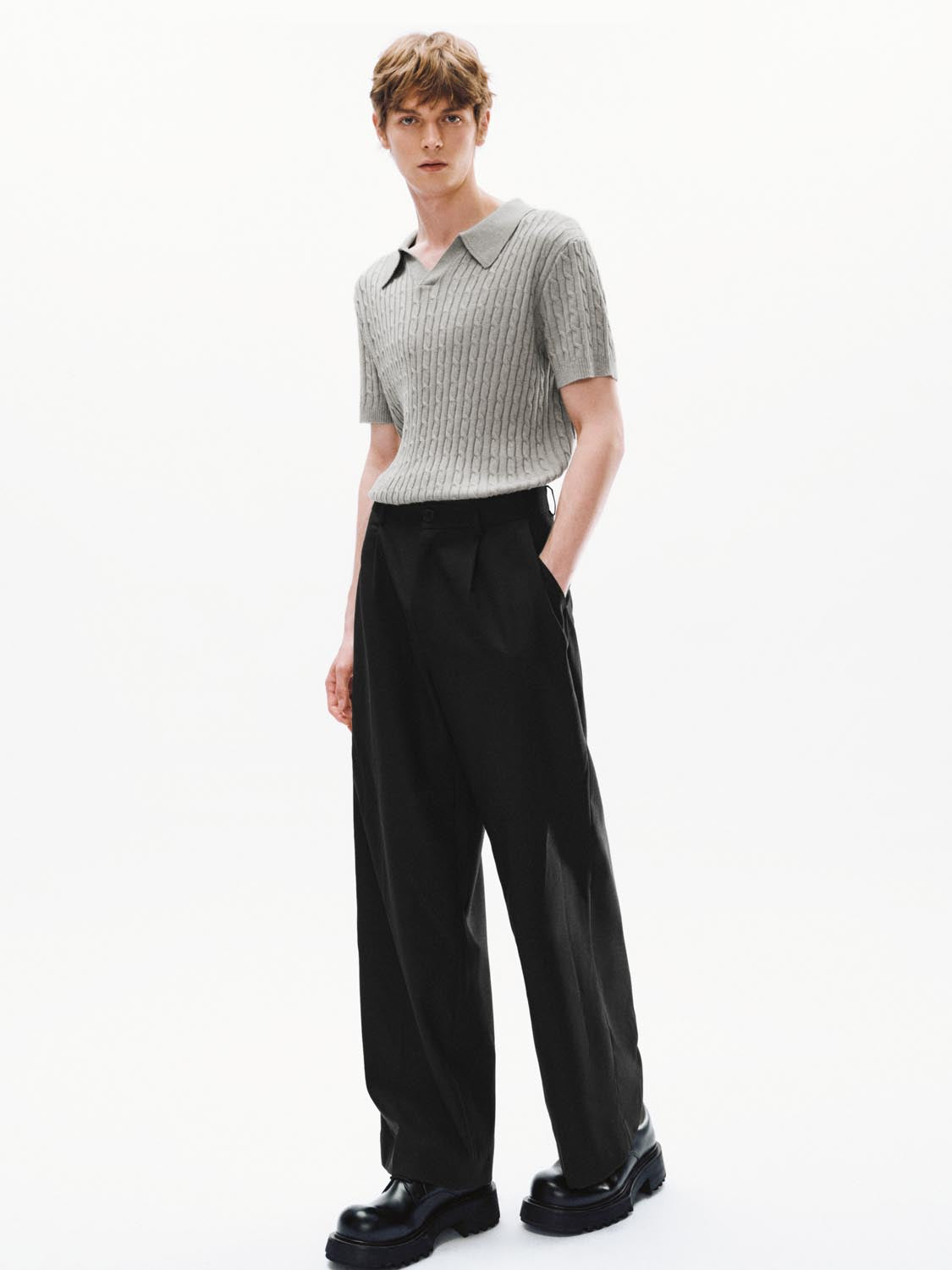 Short Sleeve Knitted T-Shirts