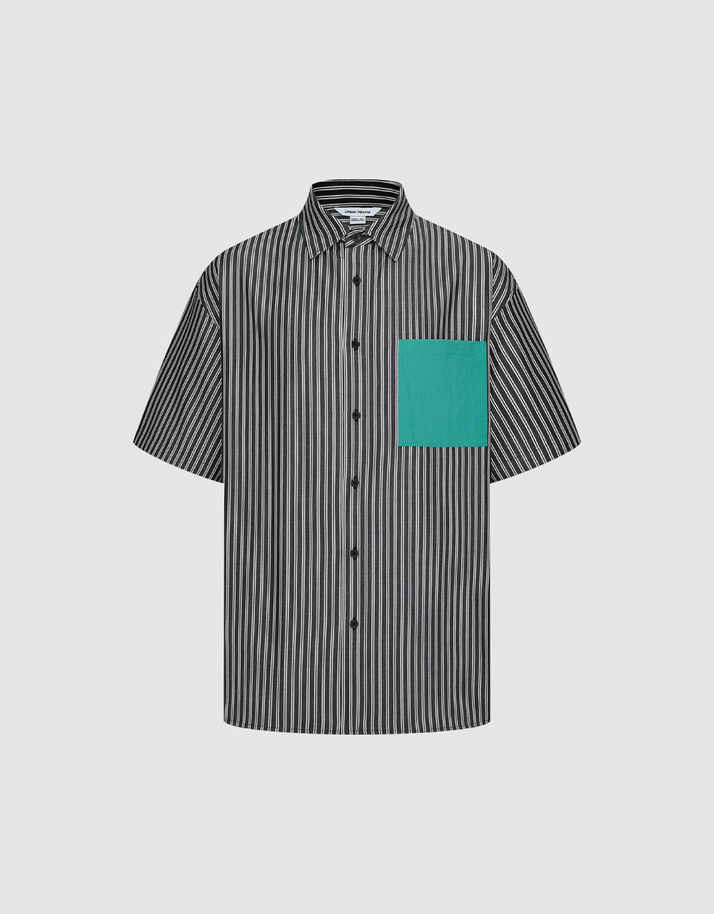 Striped Pocket Detail Shirt
