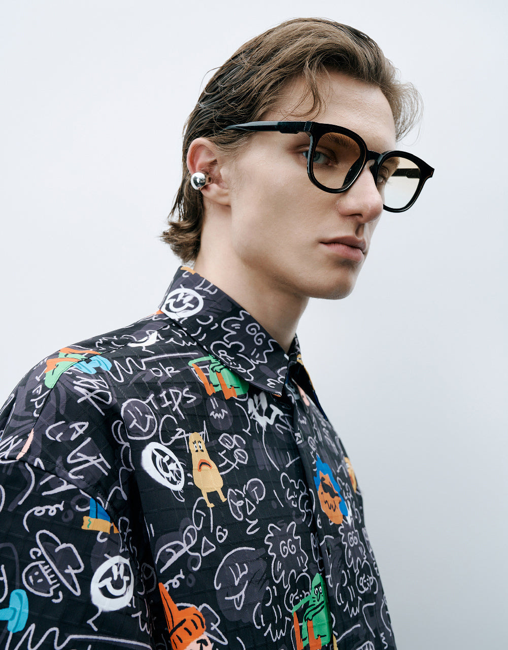 Graffiti Oversized Shirt