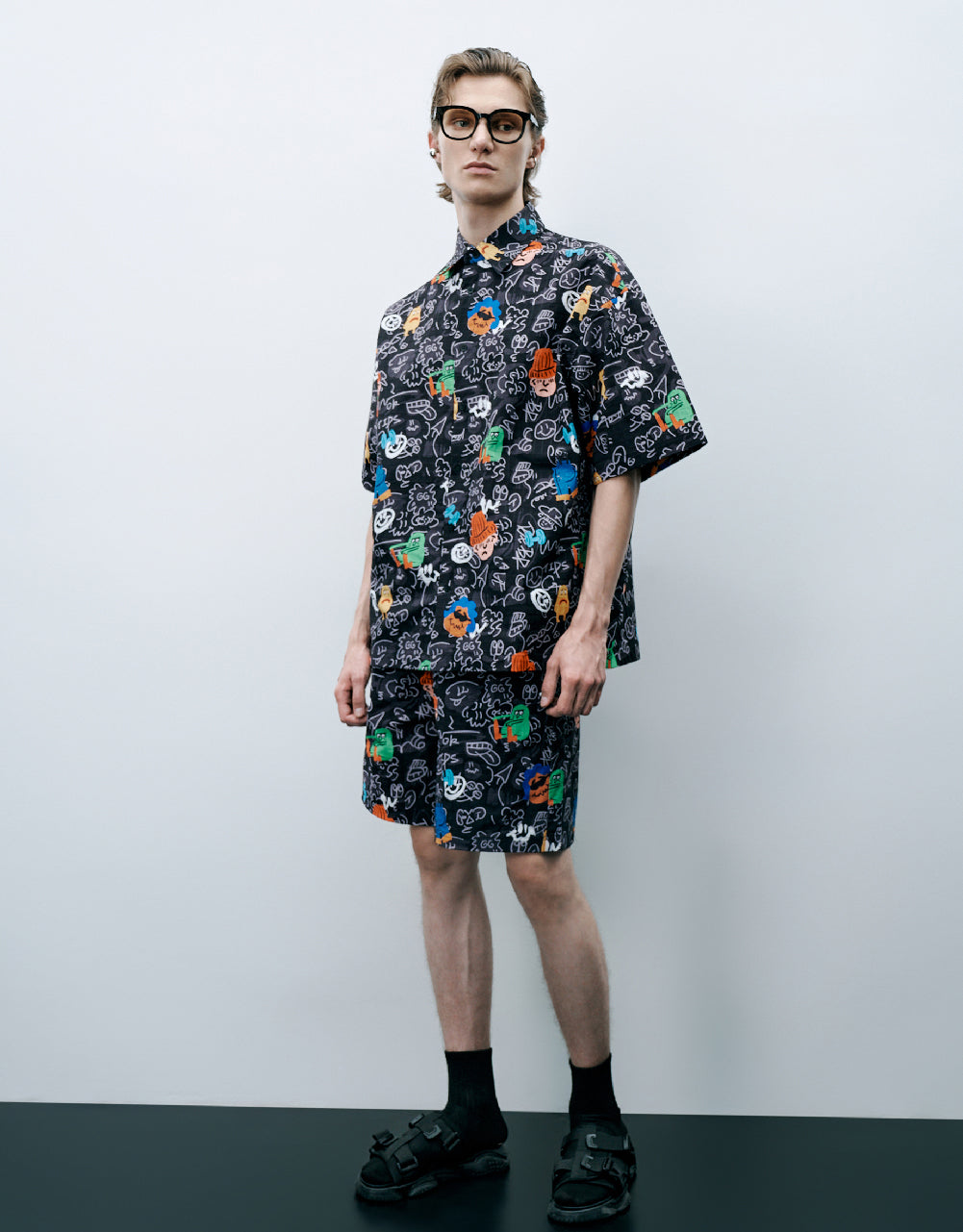 Graffiti Oversized Shirt