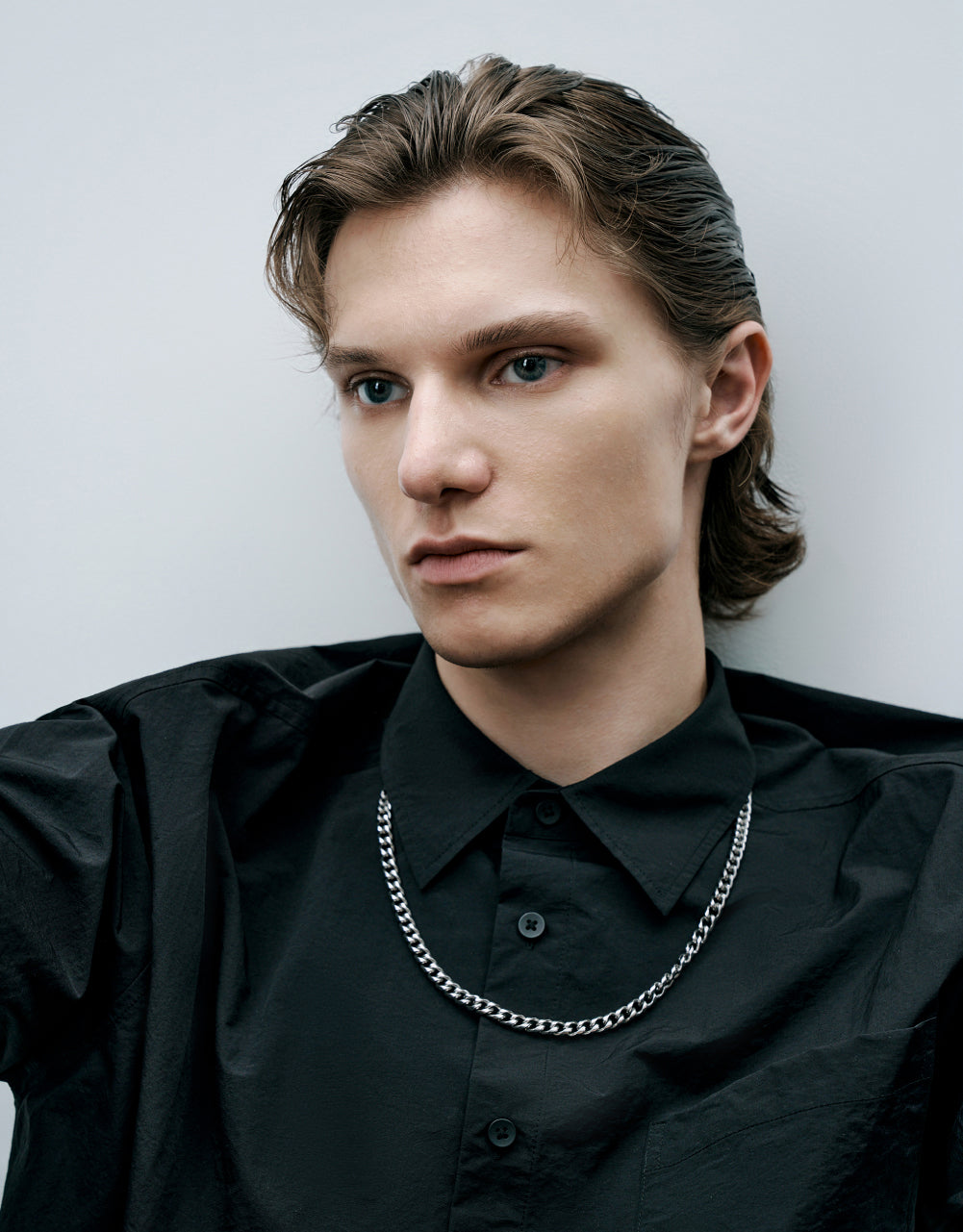 Button Up Straight Shirt