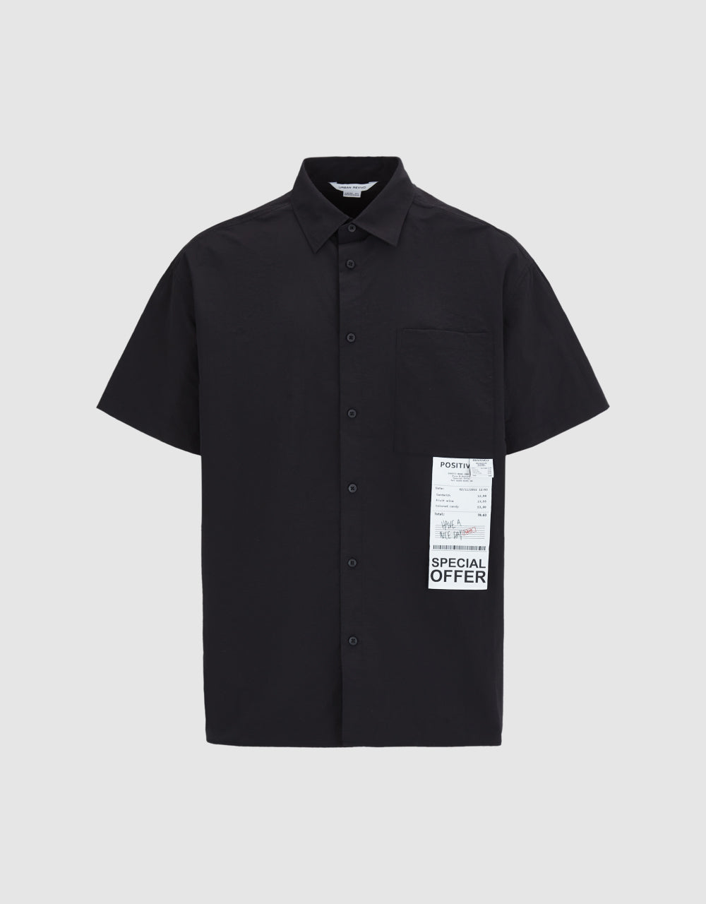 Button Up Straight Shirt
