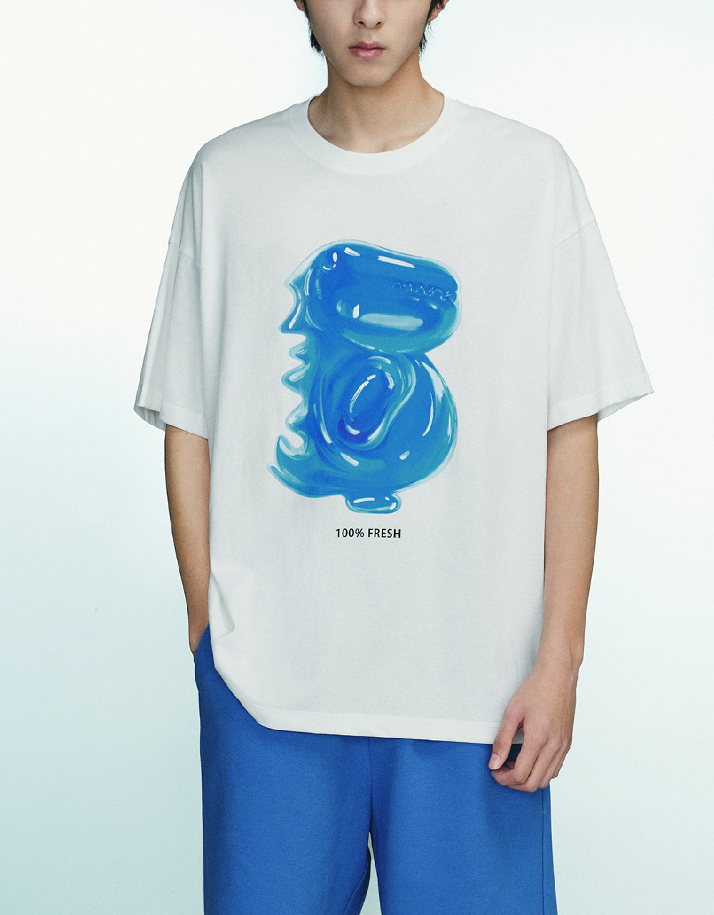 Dinasour Crew Neck T-Shirt