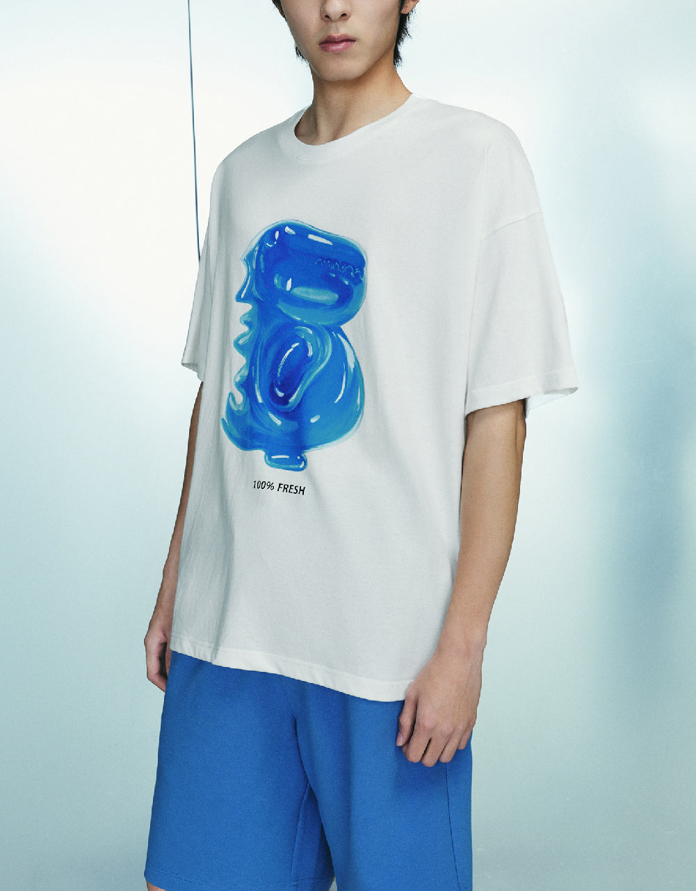 Dinasour Crew Neck T-Shirt