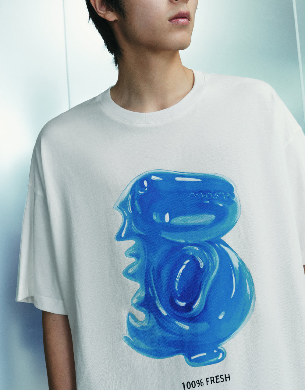 Dinasour Crew Neck T-Shirt