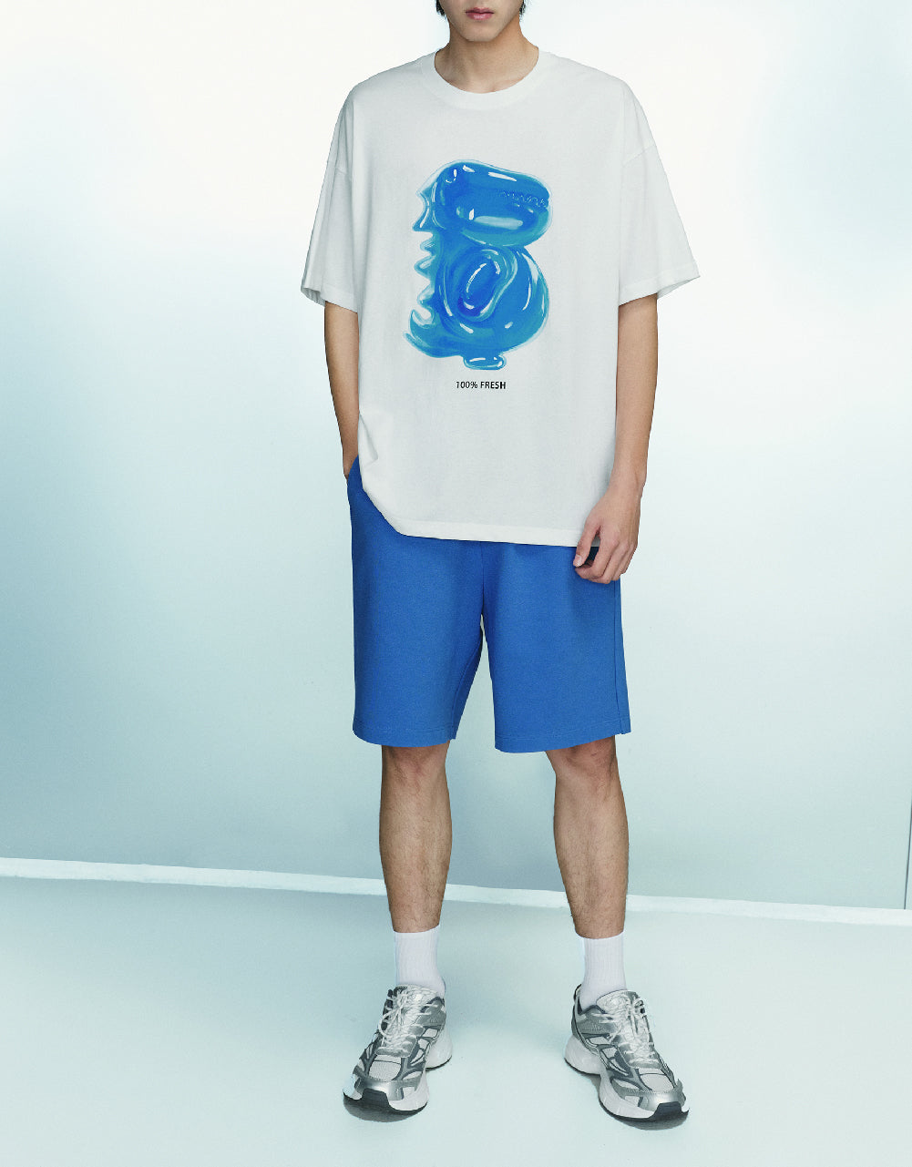 Dinasour Crew Neck T-Shirt