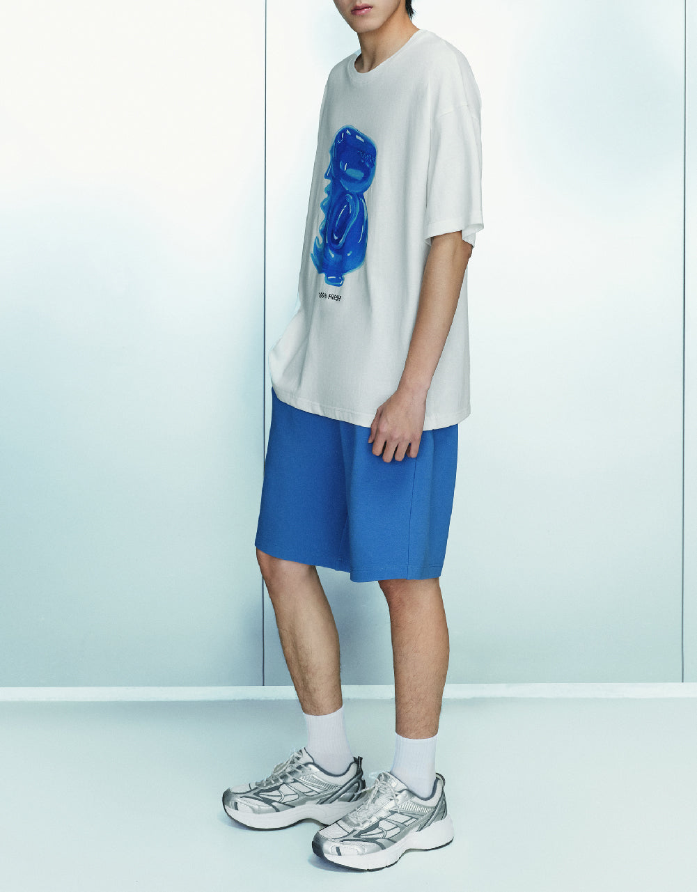 Dinasour Crew Neck T-Shirt