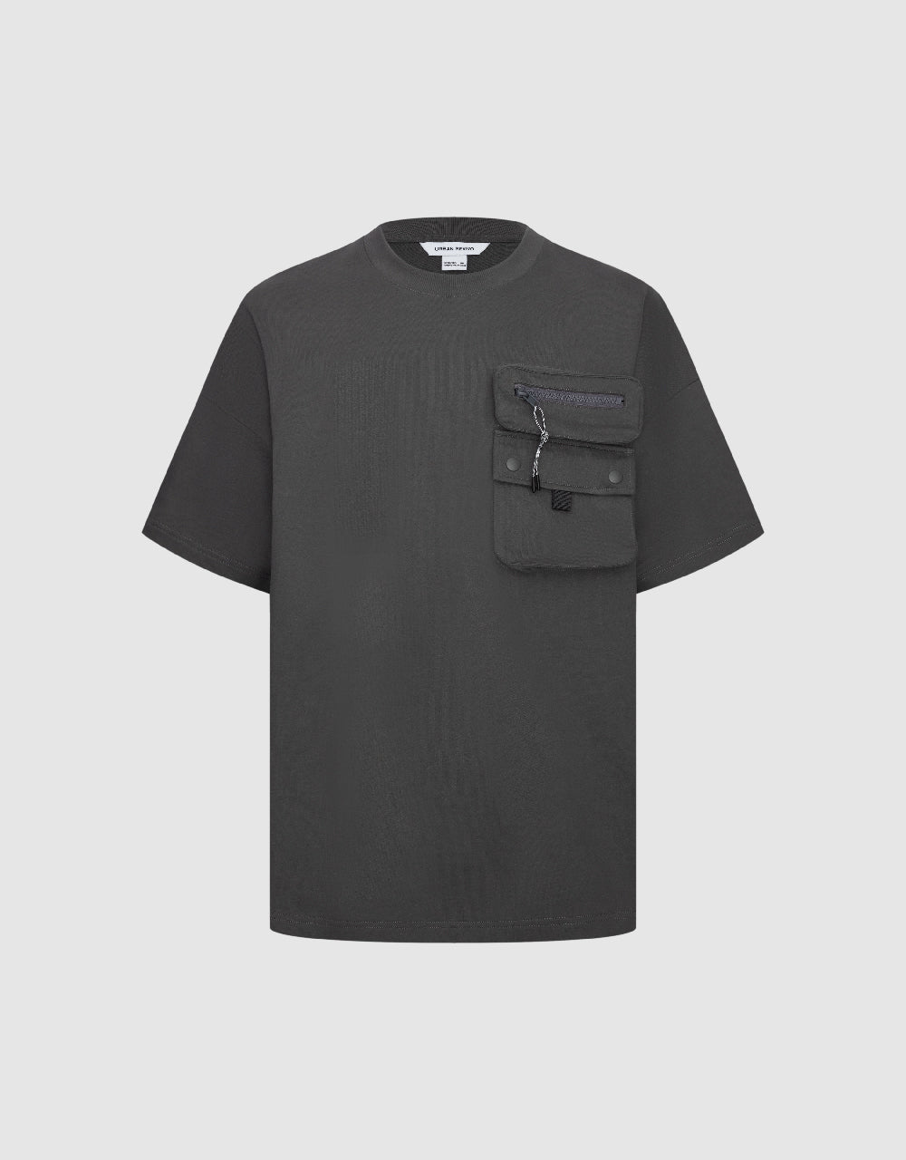 Pocket Detail Crew Neck T-Shirt