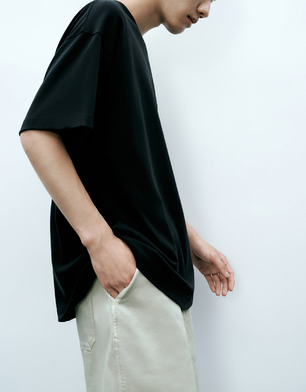 Dog Printed Crew Neck T-Shirt