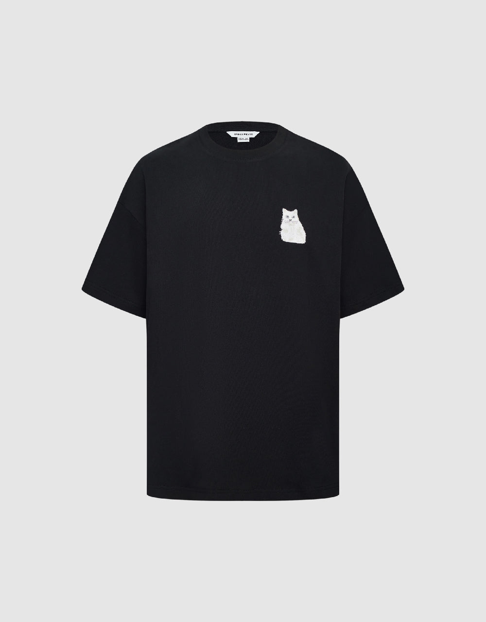 Dog Printed Crew Neck T-Shirt