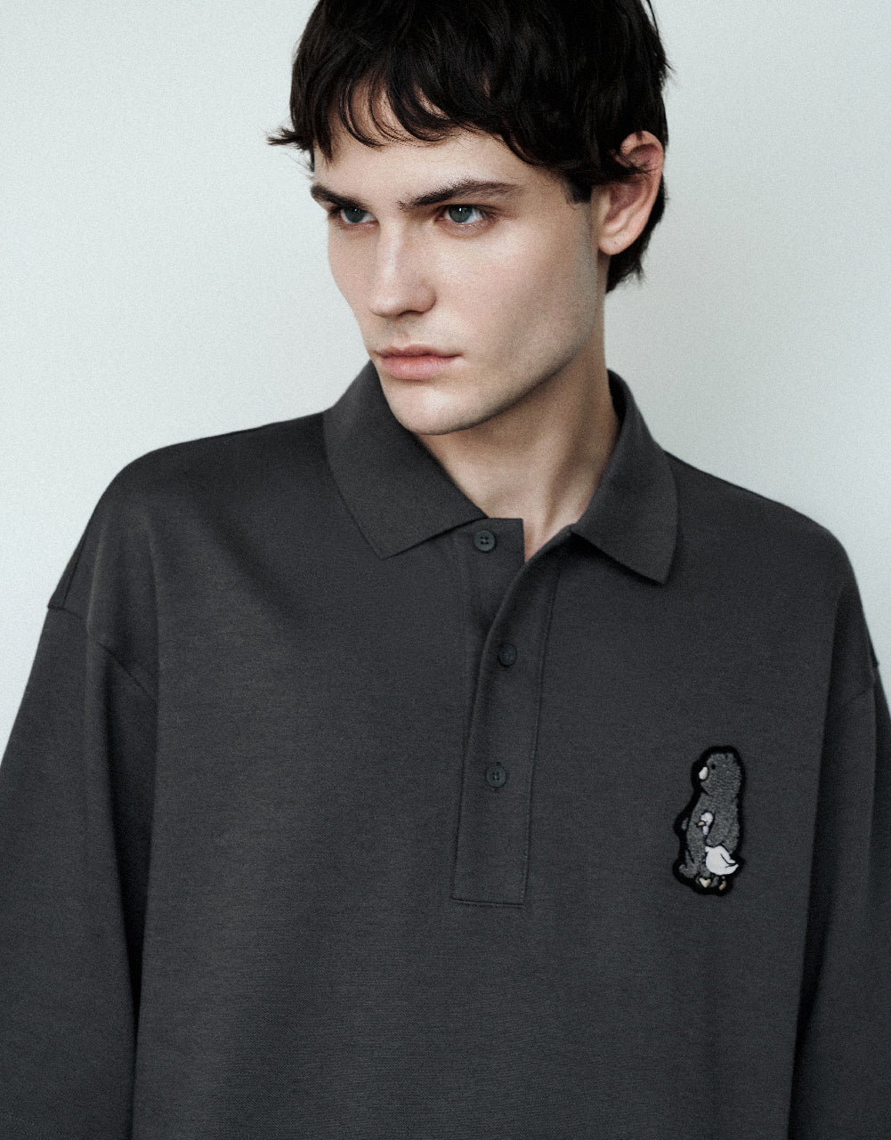 Embossed Polo Shirt