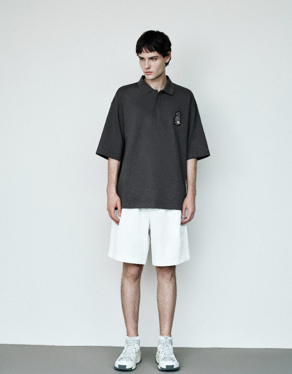 Embossed Polo Shirt