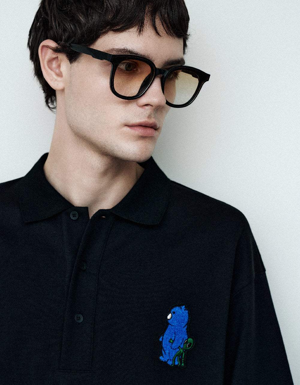 Embossed Polo Shirt