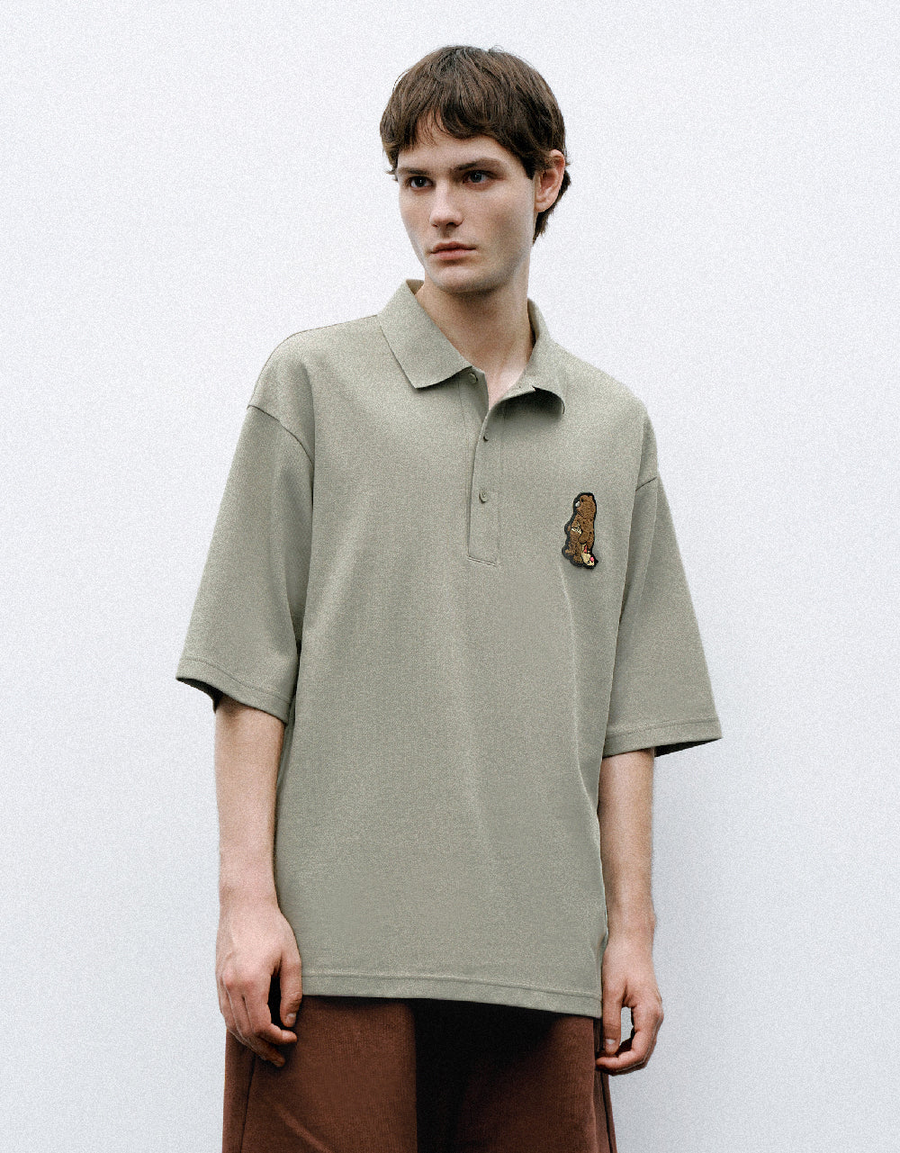 Embossed Polo Shirt