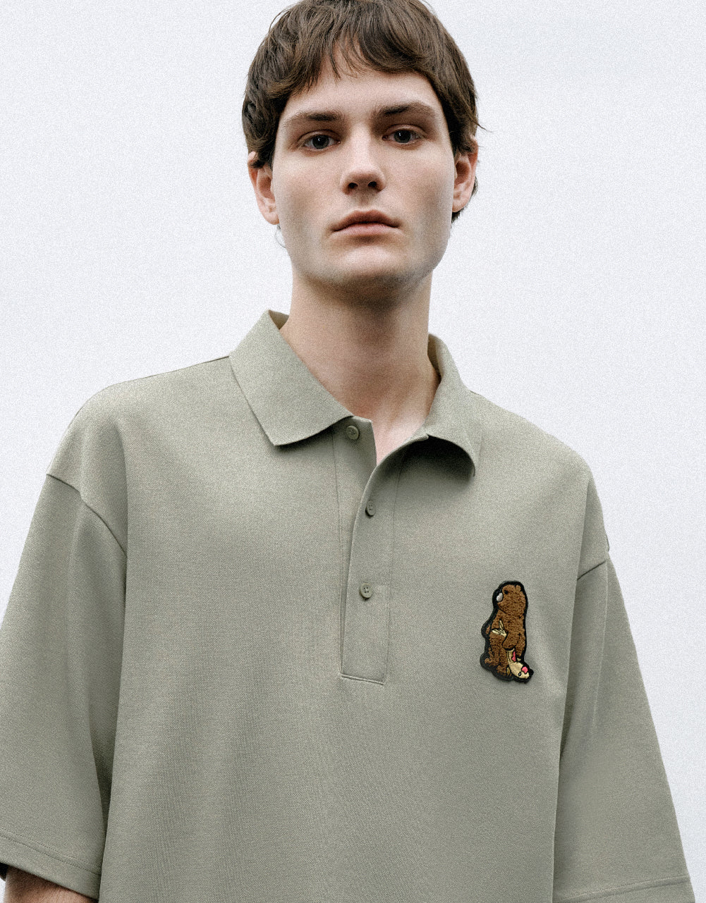 Embossed Polo Shirt