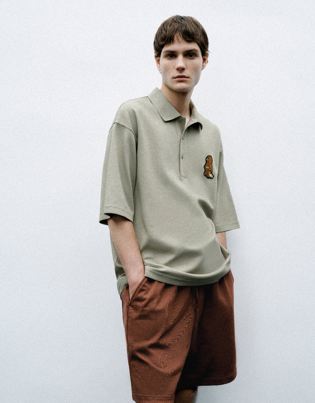 Embossed Polo Shirt