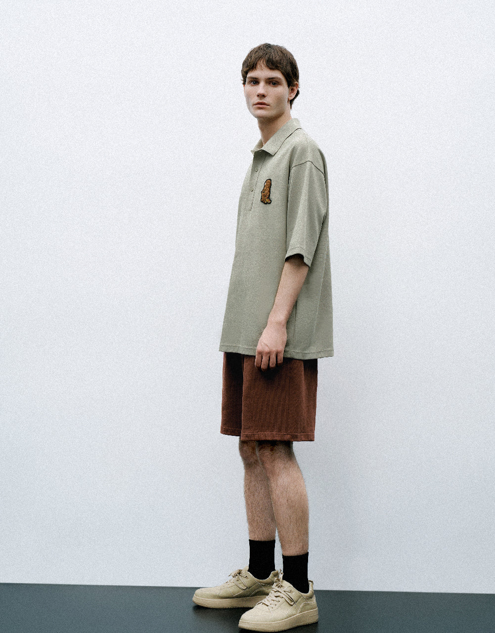Embossed Polo Shirt