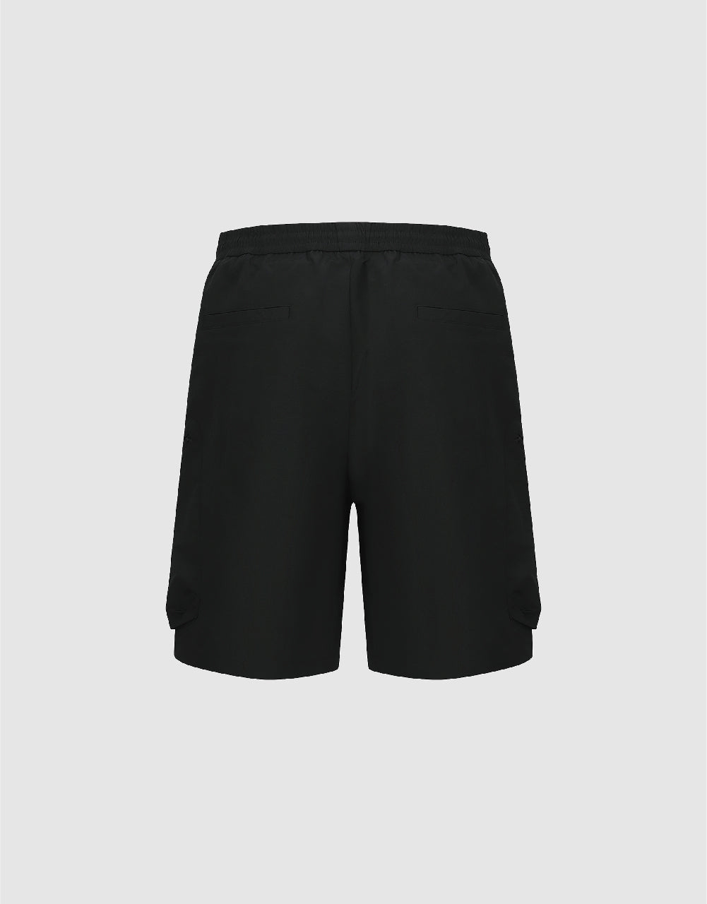 Drawstring Waist Loose Shorts