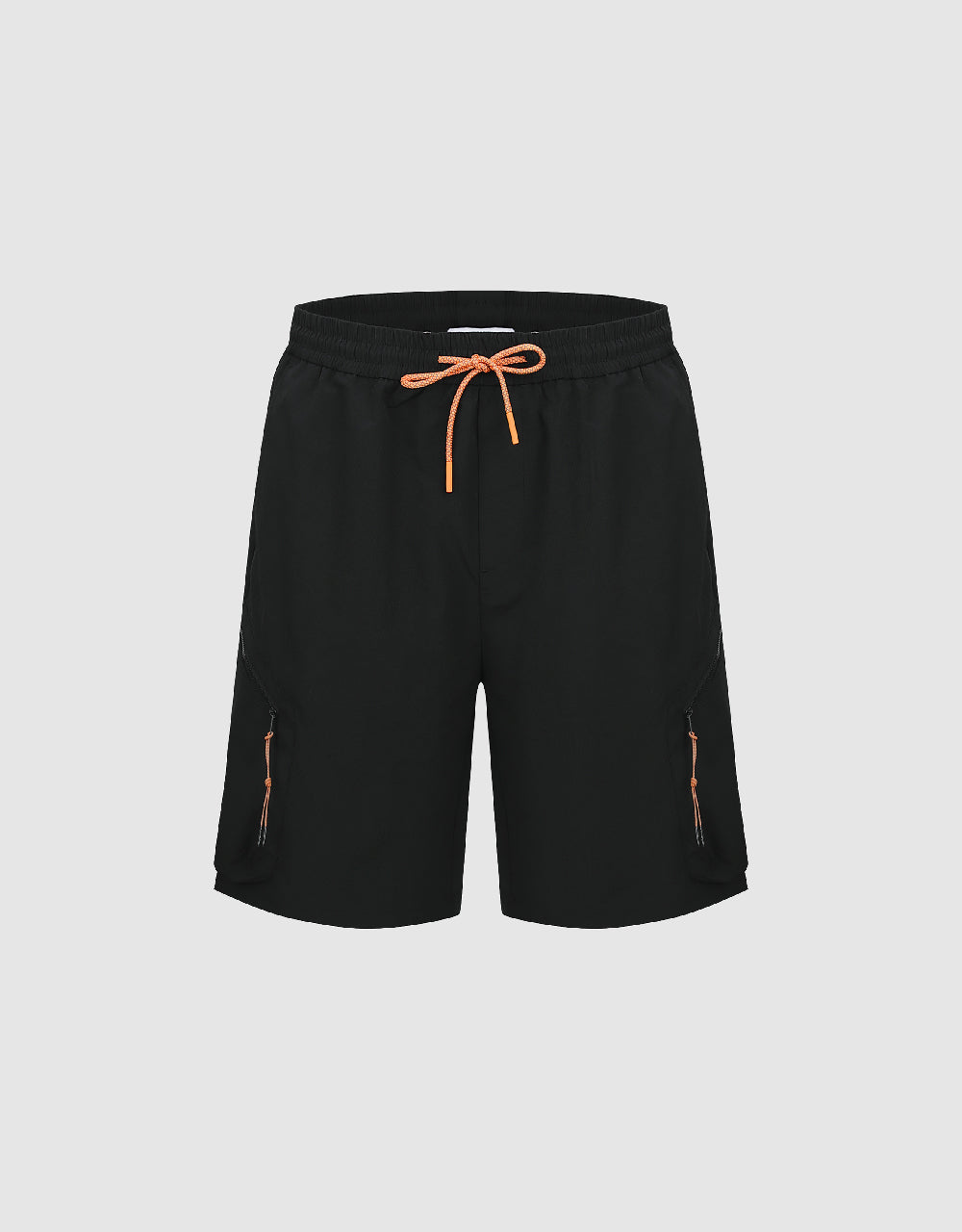Drawstring Waist Loose Shorts