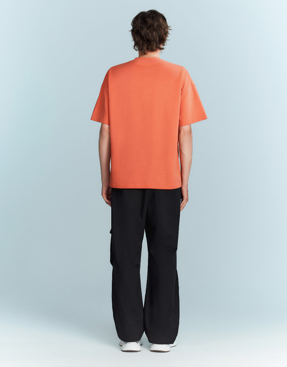Straight Pants With Belt
