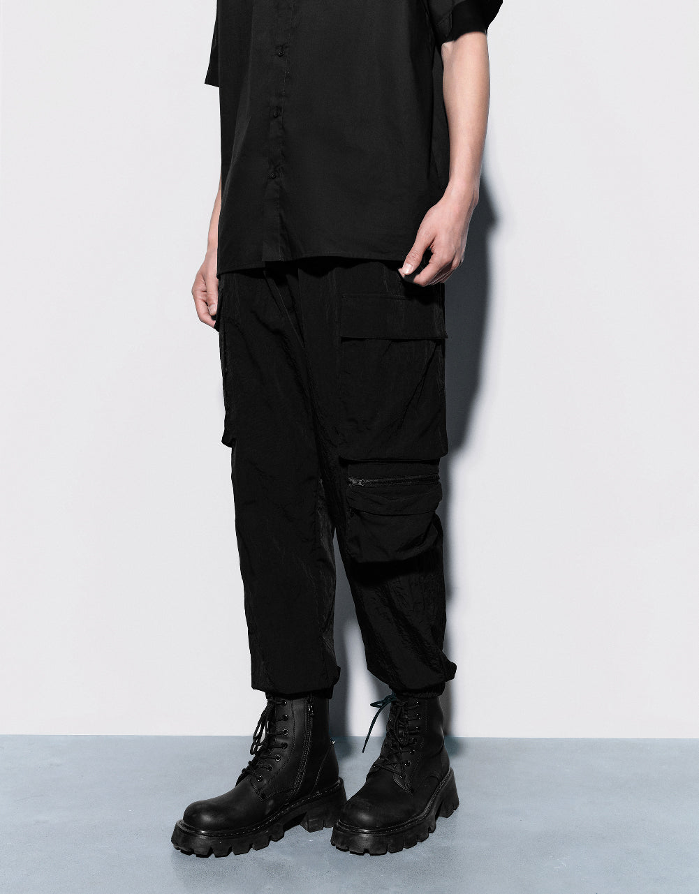 Multi-Pocket Jogger Pants