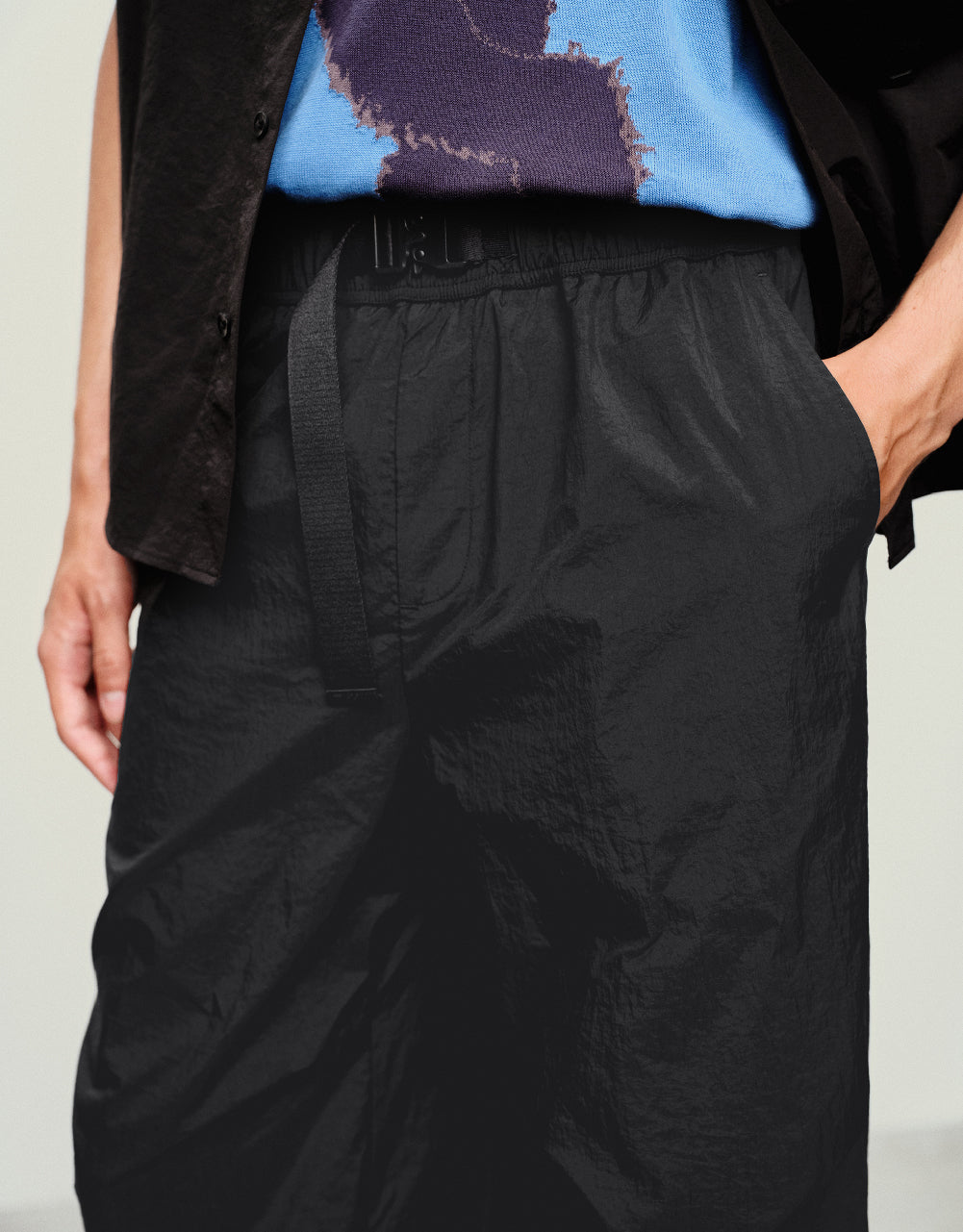 Jogger Pants With Belt