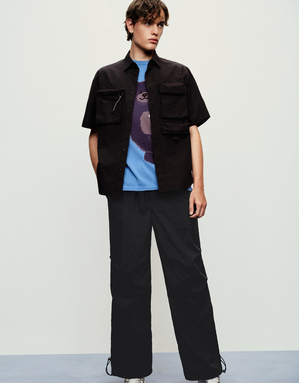 Jogger Pants With Belt