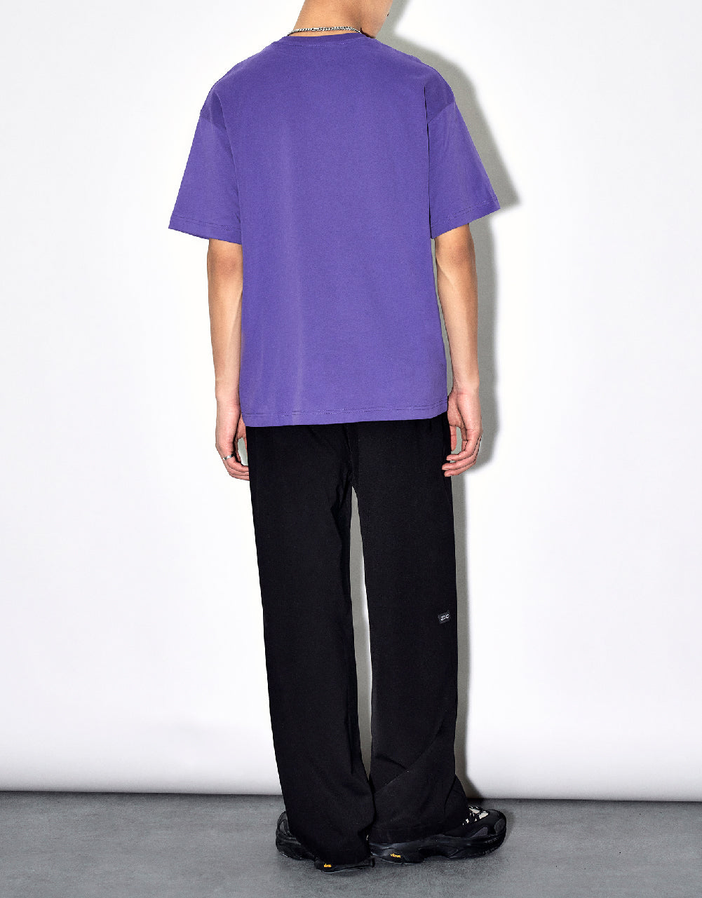 Drawstring Waist Knitted Straight Pants