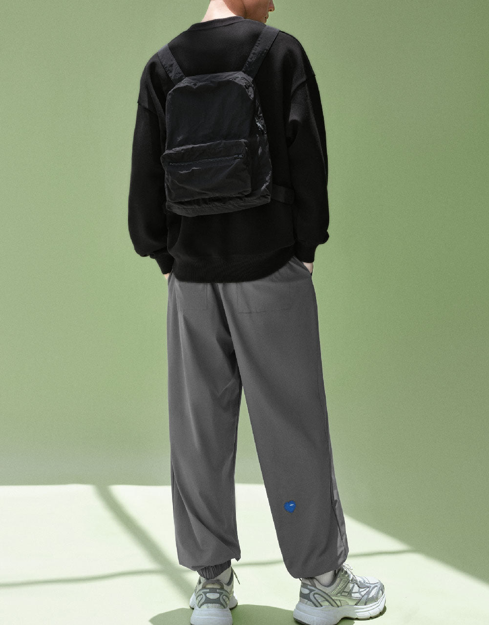 Drawstring Waist Jogger Pants