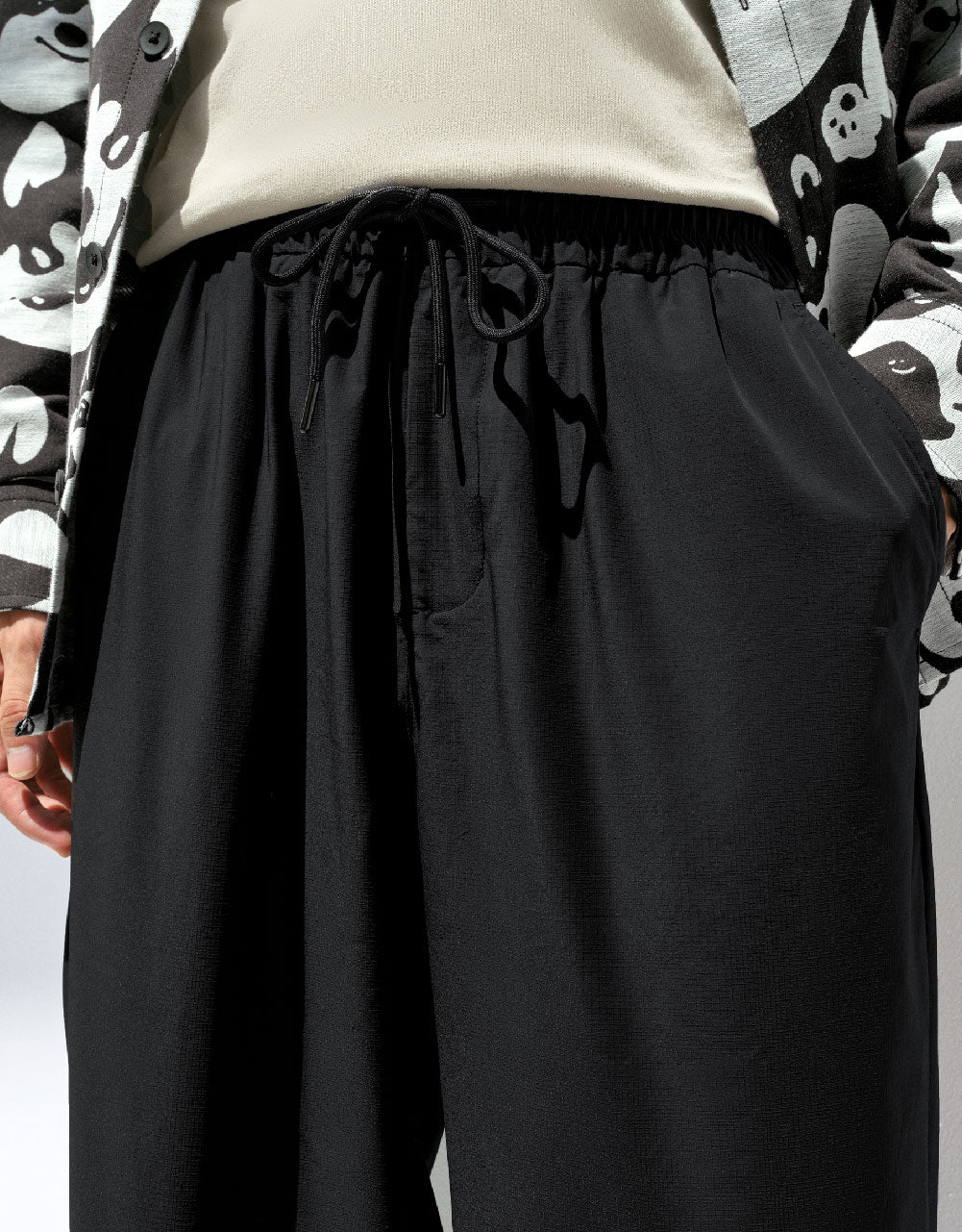 Drawstring Waist Jogger Pants
