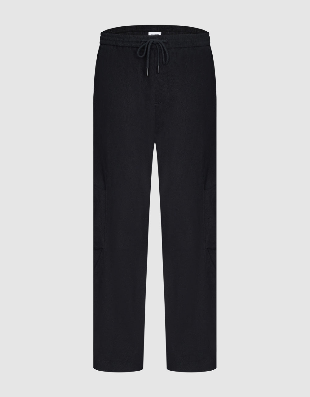 Drawstring Waist Straight Pants
